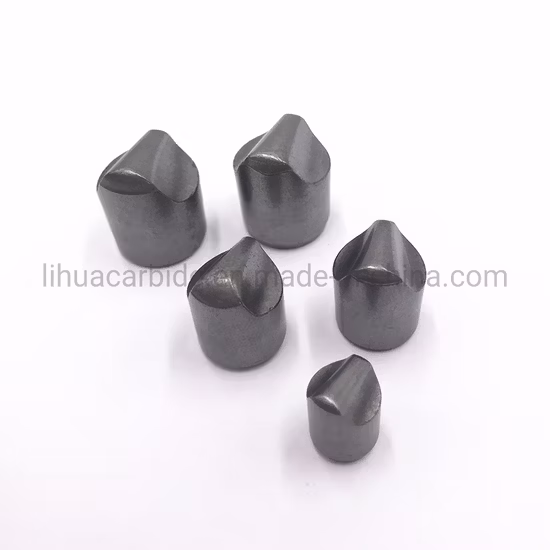採掘部品用のコーティングされていない超硬チップ